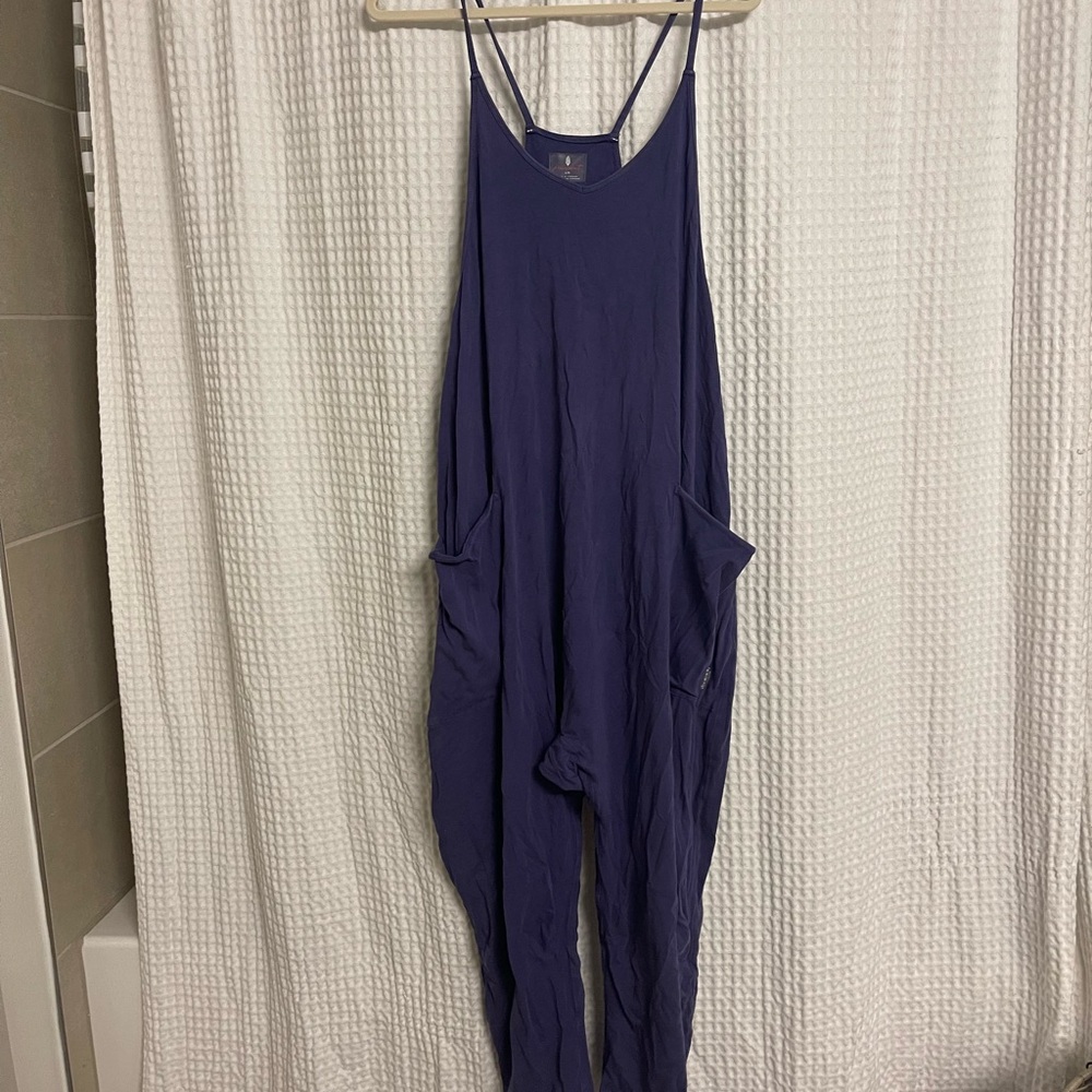 Free People Purple Jumpsuit